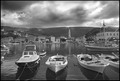 b/w šablona