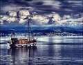 To the sea..