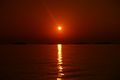 sunset in red.…