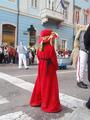 lady in red