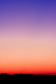 sun goes down