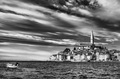 Rovinj s pogledom na Alpe